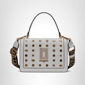 womens Simone Top Zip Pins Crossbody